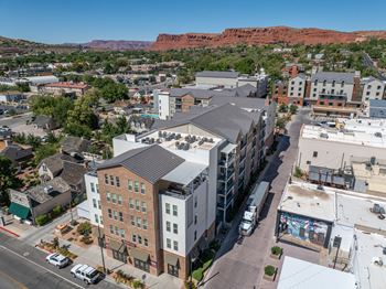 Aerial view of building1